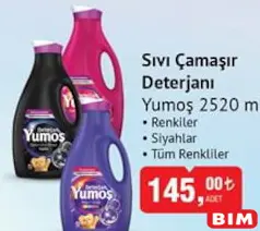 YUMOŞ SIVI ÇAMAŞIR DETERJANI